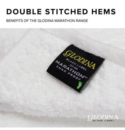 Pack of 10 Bath Towels Glodina Marathon Snag-Free Pack of 10 Bath Towels Glodina Marathon Snag-Free