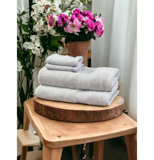 Luxury Bath Towel Set with Face Cloths Luxury Bath Towel Set with Face Cloths