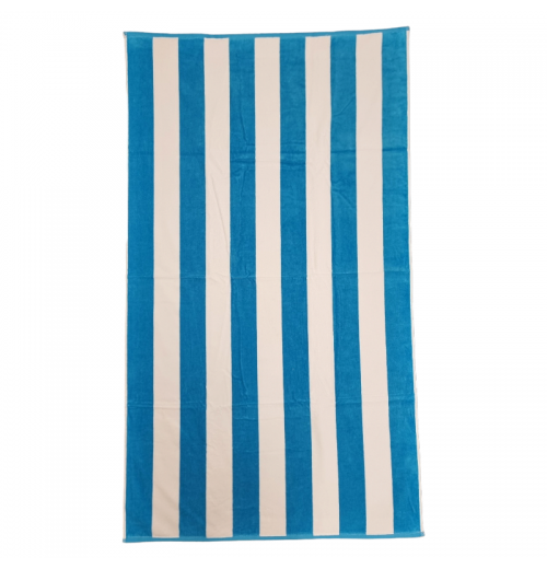 PREMIUM Cabana Hotel Stripe Velour Beach Towel PREMIUM Cabana Hotel Stripe Velour Beach Towel