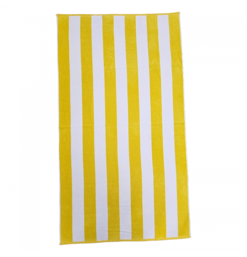 PREMIUM Cabana Hotel Stripe Velour Beach Towel PREMIUM Cabana Hotel Stripe Velour Beach Towel