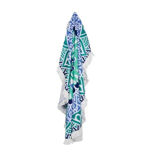 Round Beach Towels with Fringe Round Beach Towels with Fringe