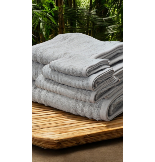 Bamboo Cotton Ribbed Towels Bamboo Cotton Ribbed Towels