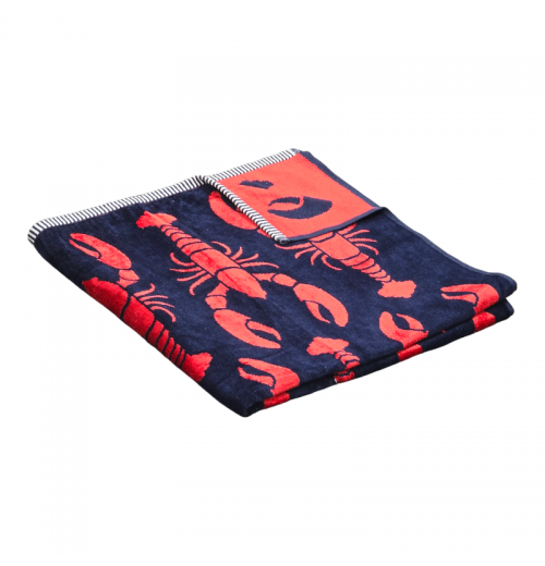 Lobster Luxurious Velour Beach Towel Lobster Luxurious Velour Beach Towel