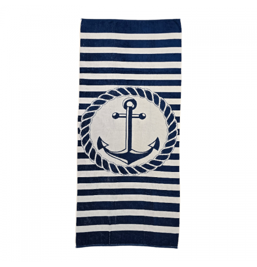 Captains Luxurious Velour Beach Towel Captains Luxurious Velour Beach Towel